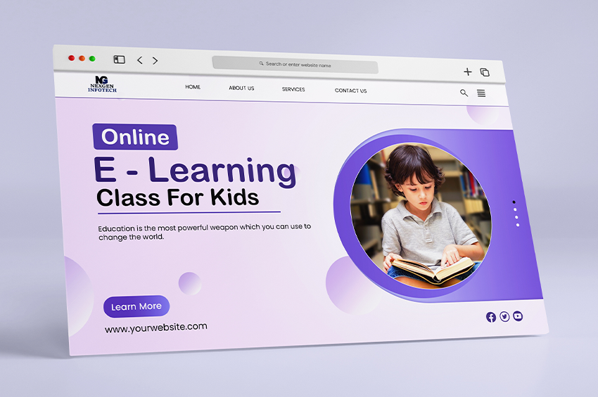 Education Landing Page